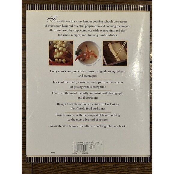 Le Cordon Bleu Complete Cooking Techniques: The Indispensable Reference HC Book - Picture 4 of 4